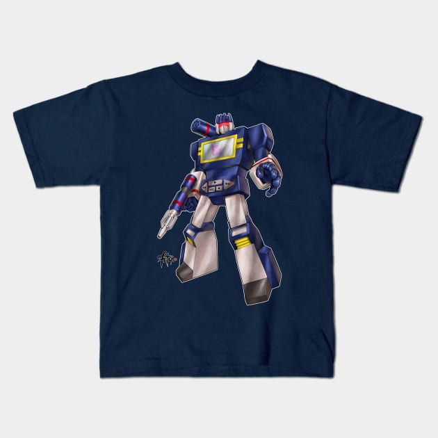 Soundwave Kids T-Shirt by Fetch